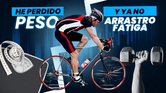 Francisco, ciclista, en su vídeo de resultados