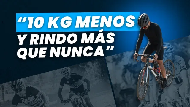 Ignacio Iturria, ciclista, en su vídeo de resultados