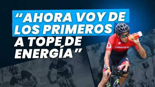 Pedro, ciclista, en su vídeo de resultados