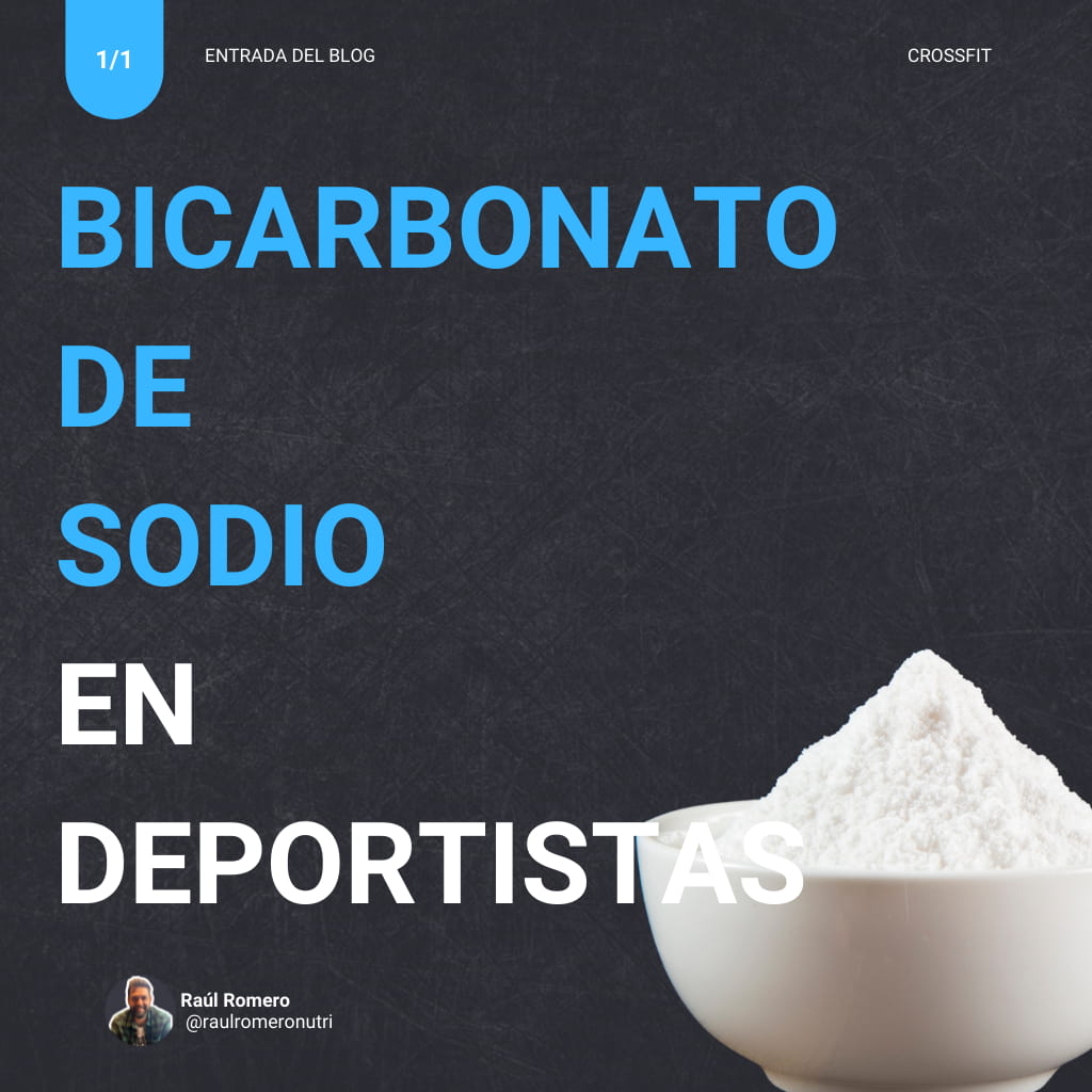 Artículo - Suplemento de bicarbonato de sodio en deportistas